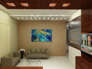 office interior design Model 3D