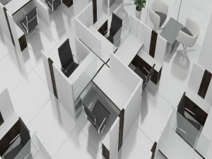 office interior design 3D Model