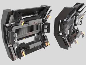 corridoio fantascientifico Modello 3D