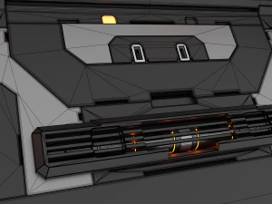 corridoio fantascientifico Modello 3D