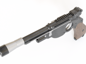 the mandalorian blaster Modelo 3D