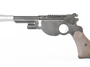 the mandalorian blaster Modelo 3D