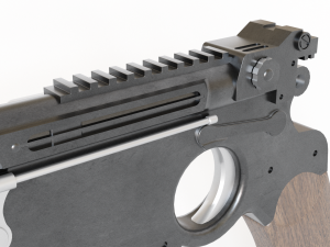 the mandalorian blaster Modelo 3D
