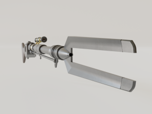 the mandalorian amban phase-pulse rifle Model 3D