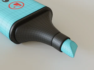 stabilo boss original - набір з 5 шт 3D Модель