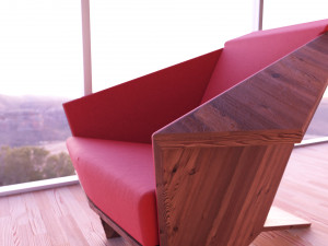 taliesin armchair Model 3D