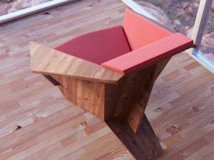 taliesin armchair Model 3D
