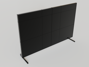 smart tv 8k flat screen 3D Model