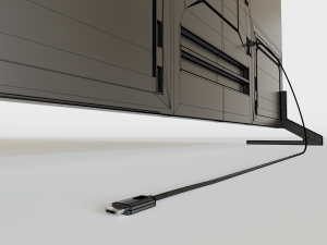 smart tv 8k flat screen 3D Model