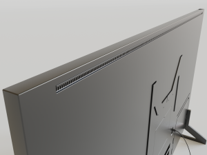 smart tv 8k flat screen 3D Model