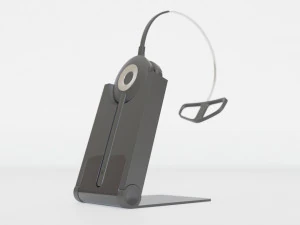 wireless professional headset 3D Model