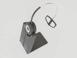 wireless professional headset 3D Model