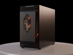 gaming pc Model 3D