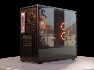gaming pc Model 3D