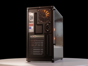 gaming pc Model 3D