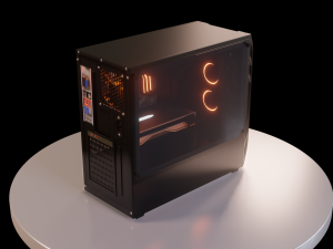 gaming pc Model 3D