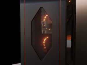 gaming pc Model 3D
