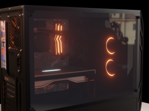 gaming pc Model 3D