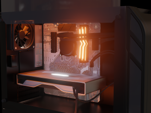 gaming pc Model 3D