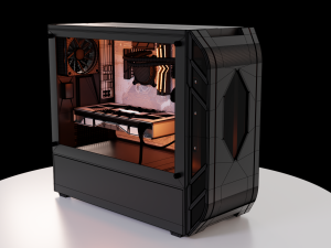 gaming pc Model 3D