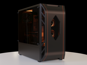 gaming pc Model 3D