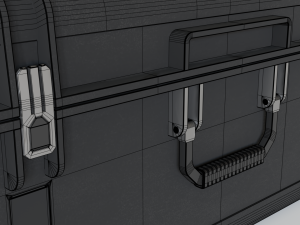 modern crate 3D 모델