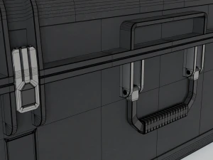 modern crate 3D Model