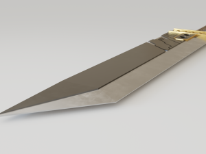 final fantasy buster sword 3D 模型