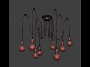 chandelier spider Modèle 3D