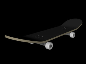 skateboard cinema 4d 3D 모델