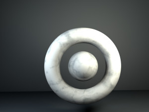 sphere animation 3d in cinema4d 3D Model