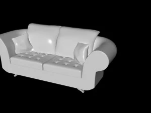 modeling sofa in cinema4d 3D Model