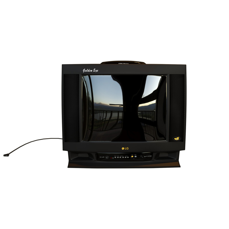TV LG Aero sound 3D Model .c4d .max .obj .3ds .fbx .stl .blend 