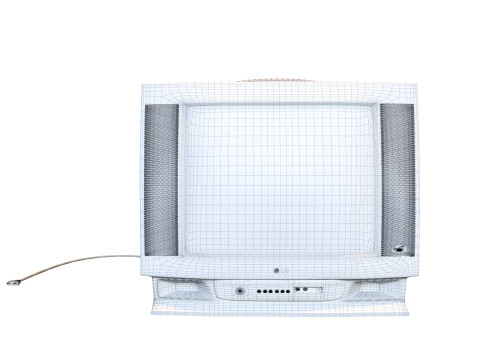 TV LG Aero sound 3D Model