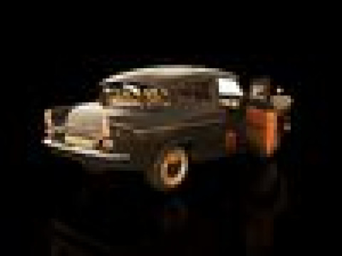 Car retro Anglia 4 105E 3D Модель