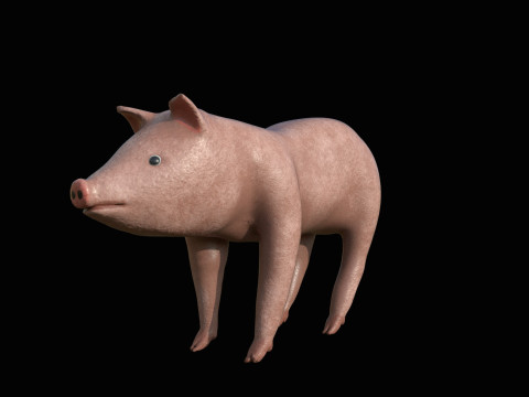 Pig Modèle 3D