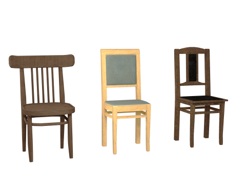 Стілець 3D Модель