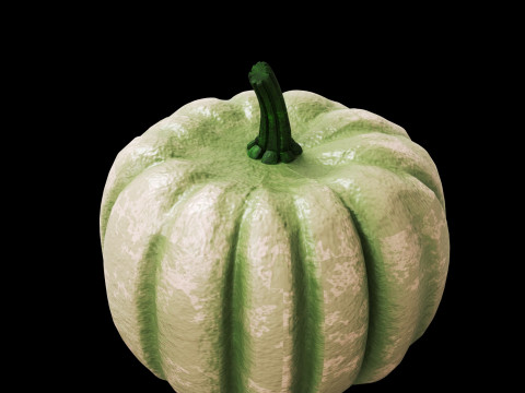 Kabak sonbaharda hasat 3D Model