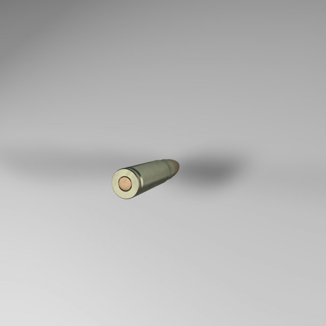 free 3d bullet model