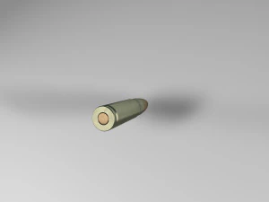 proiettile Modello 3D