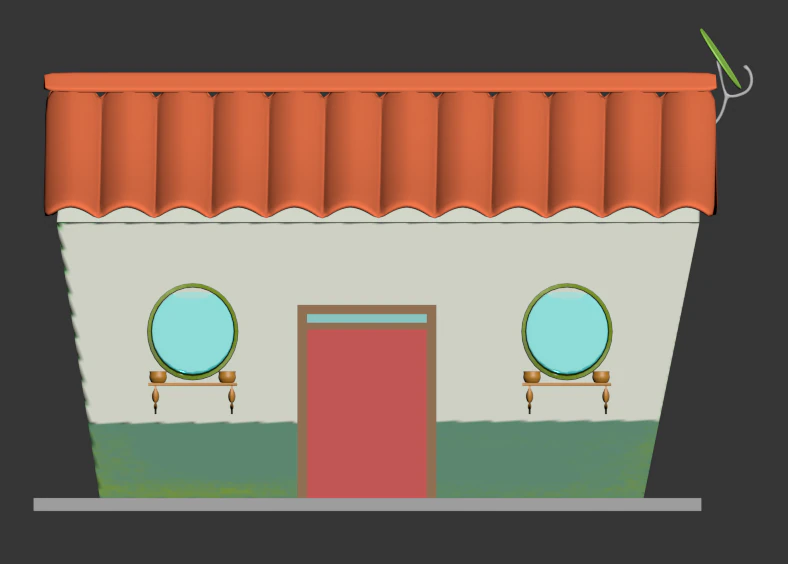 house - toy 3D Model .c4d .max .obj .3ds .fbx .stl .blend