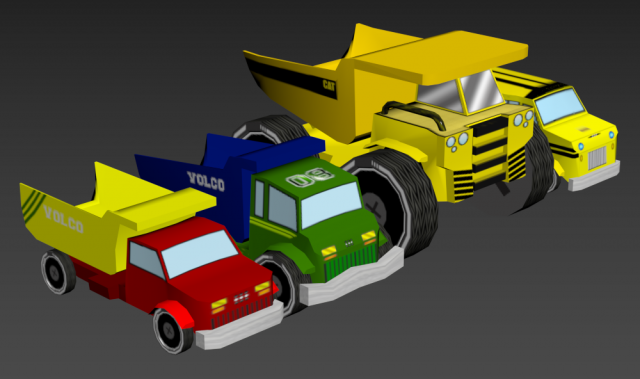 car - toy 3D Модель .c4d .max .obj .3ds .fbx .stl .blend 