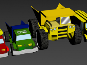 car - toy 3D Модель