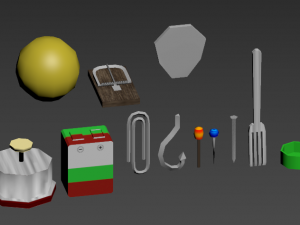 character game play 3D मॉडल