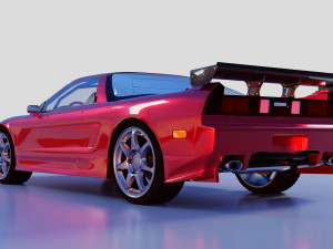 acura nsx 1997 3D-Modell