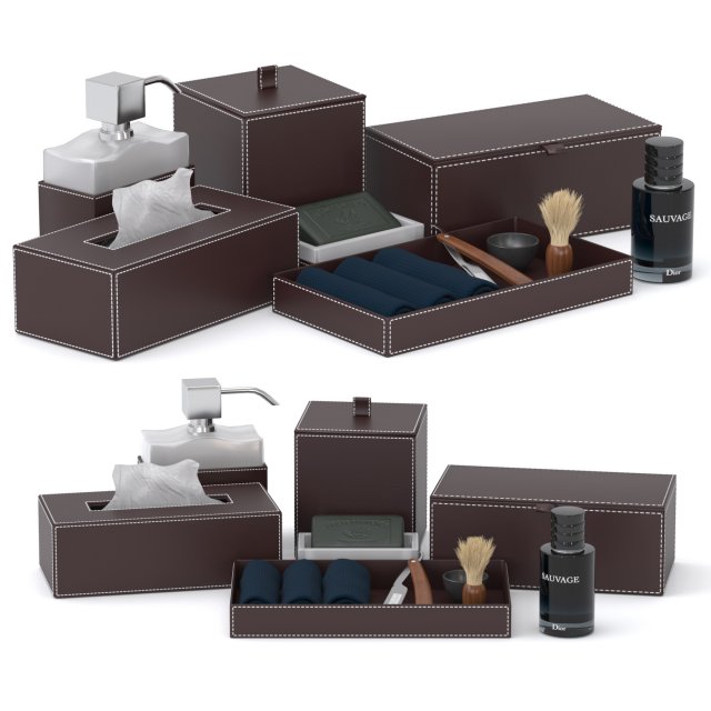 decor kit decor walther brownie 3D Model .c4d .max .obj .3ds .fbx .stl .blend 