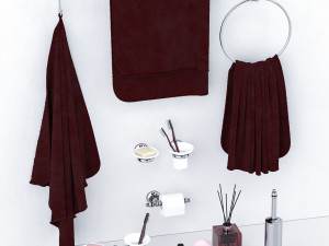 bath decor kit simas 3D Model