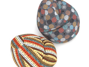 bean bag chairs Modelo 3D