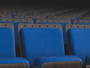 theater chair cologne eurosal Modelo 3D