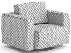 armchair unital valentino 3Dモデル